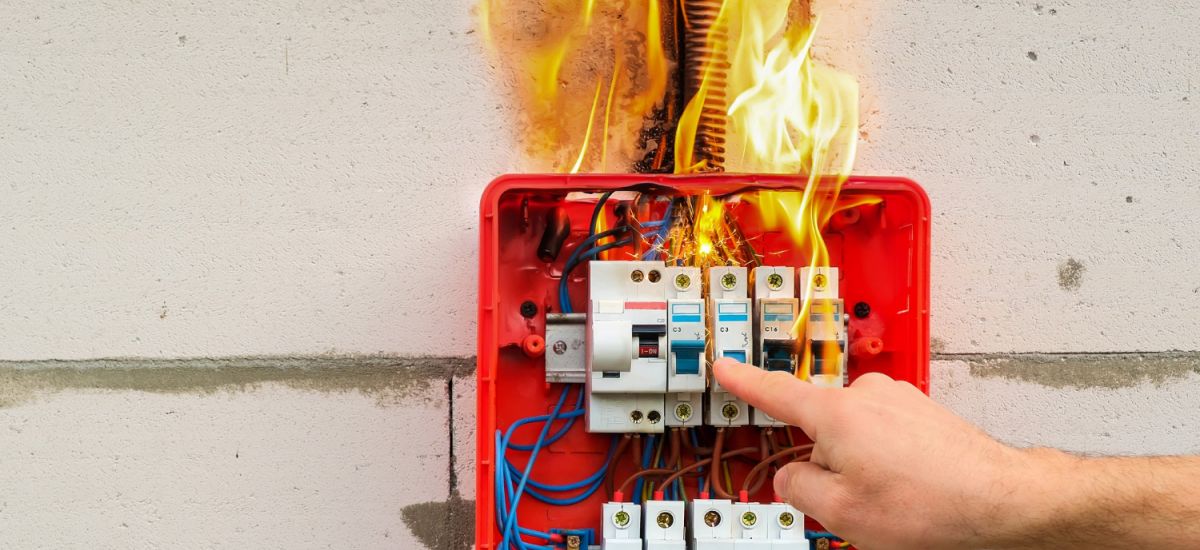 Incêndio elétrico: o que o causa e como apagá-lo?